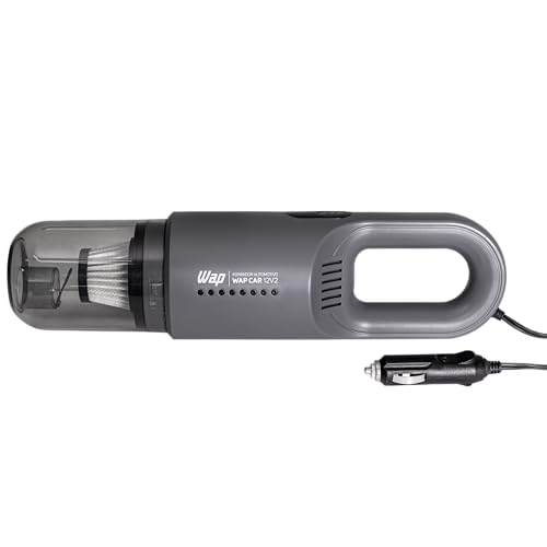 WAP Aspirador de Pó Automotivo CAR 12V2, Portátil, 420ml, com Recipiente Removível e Filtro Lavável, 180W 12VDC