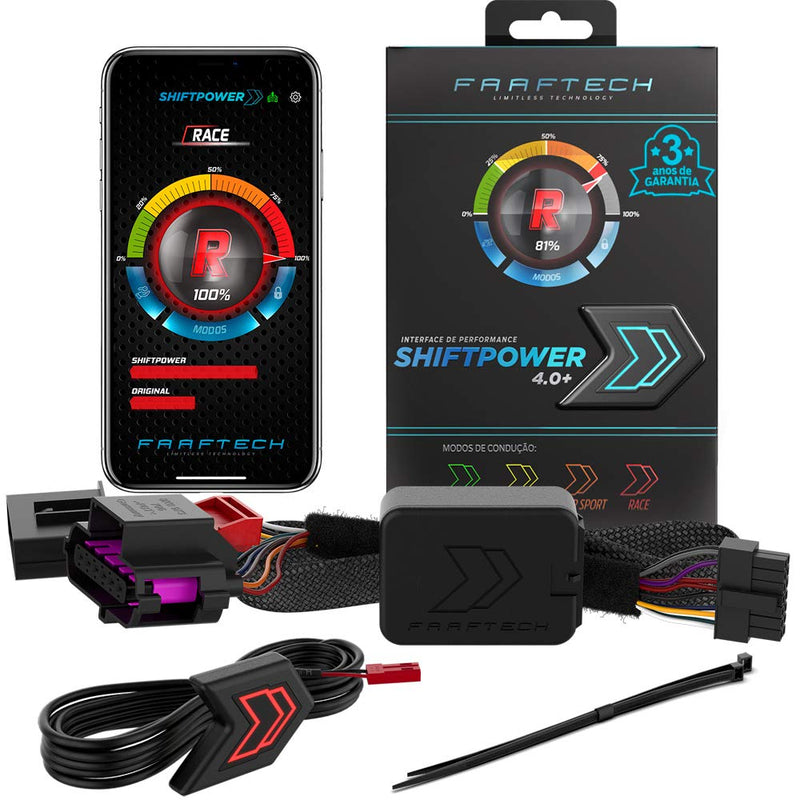 Shift Power Up 2011 a 2020 Chip Pedal Acelerador FT-SP18+ Faaftech