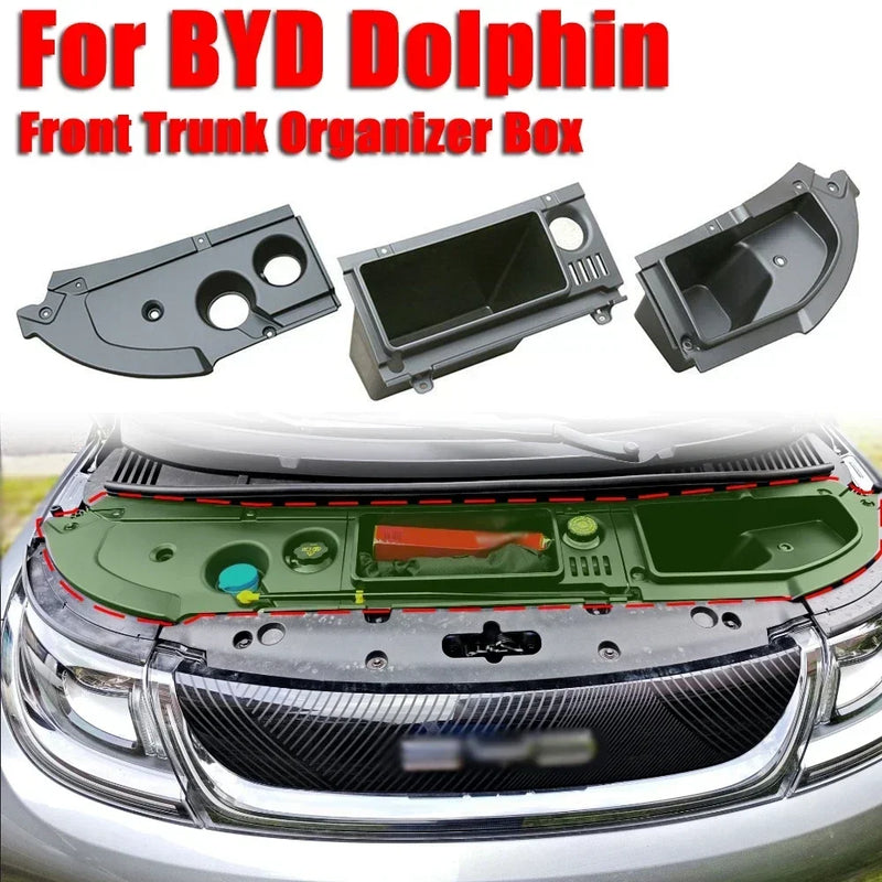 Caixas Box organizadoras para motor BYD Dolphin